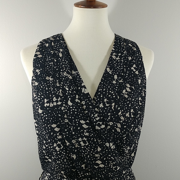 Dress: Ivy + Blue High-Low Faux Wrap Pocket Dress - Picture 2 of 8